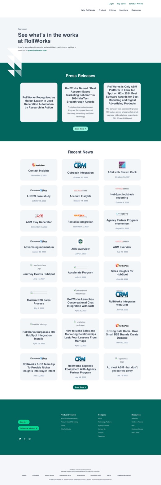 RollWorks · newsroom